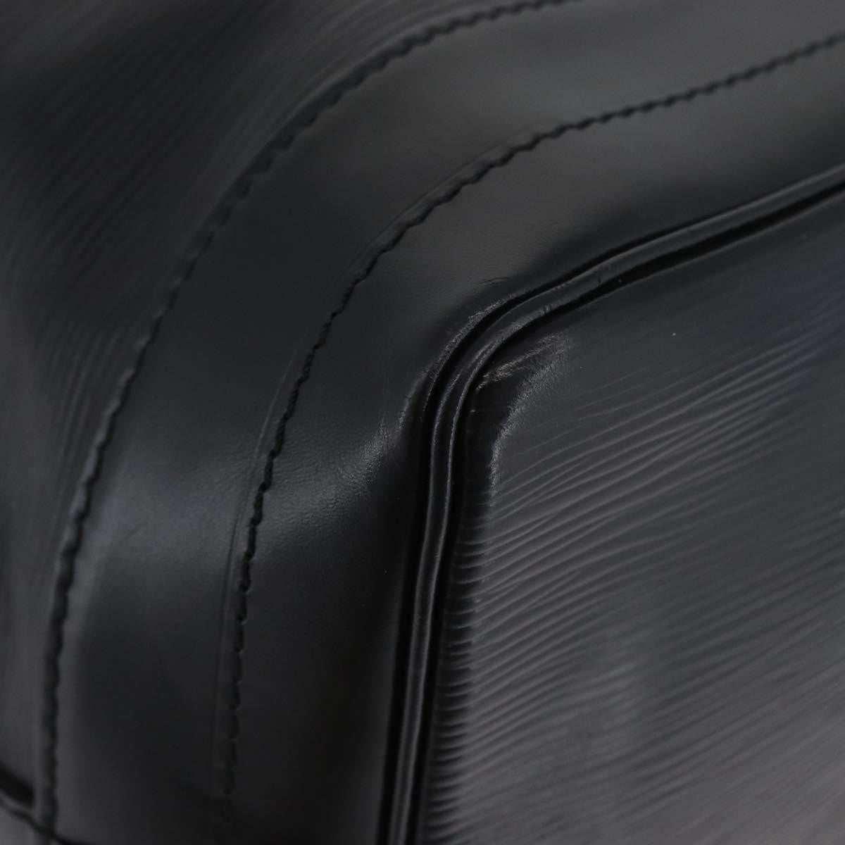 Louis Vuitton Noe Handbag Epi Leather Black Leather Shoulder Bag Bag (Pre-Owned)