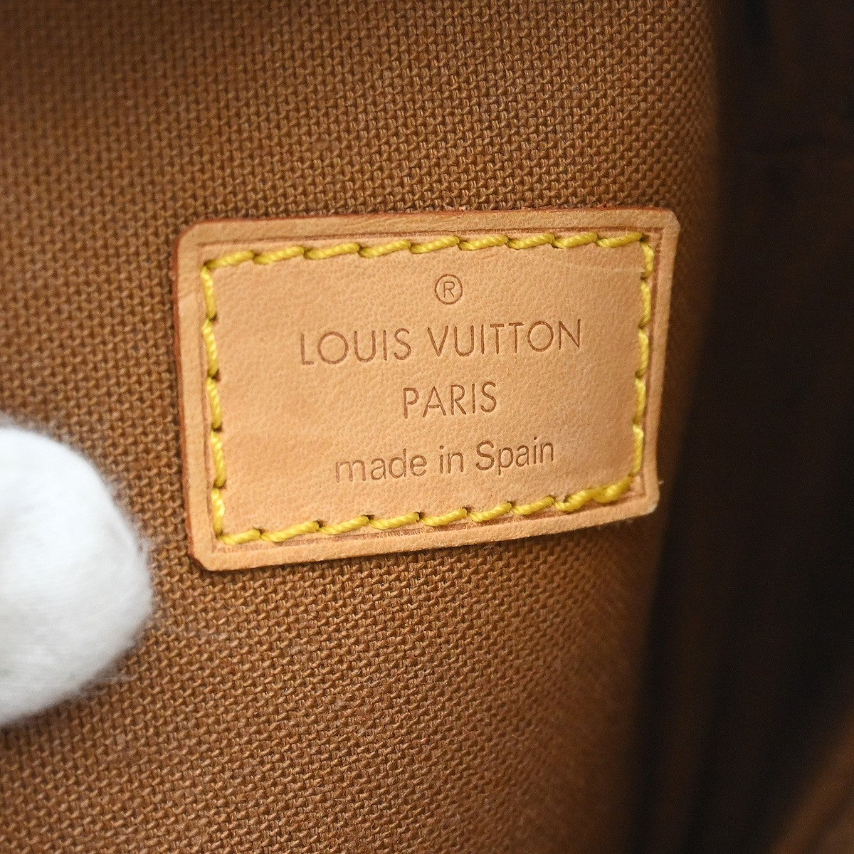 Louis Vuitton Pochette Gange Monogram Canvas Brown Canvas Clutche & Pouche Bag (Pre-Owned)