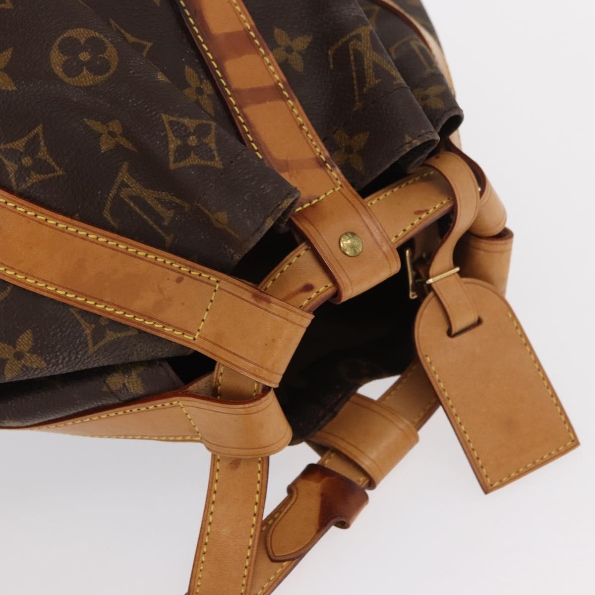 Louis Vuitton Randonnee Backpack Monogram Canvas Brown Canvas Shoulder Bag Bag (Pre-Owned)