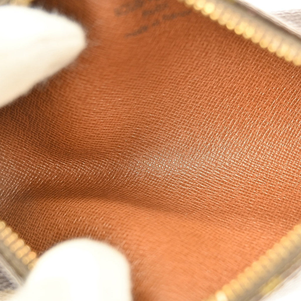 Louis Vuitton Papillon Pochette Monogram Canvas Brown Canvas Clutche & Pouche Bag (Pre-Owned)