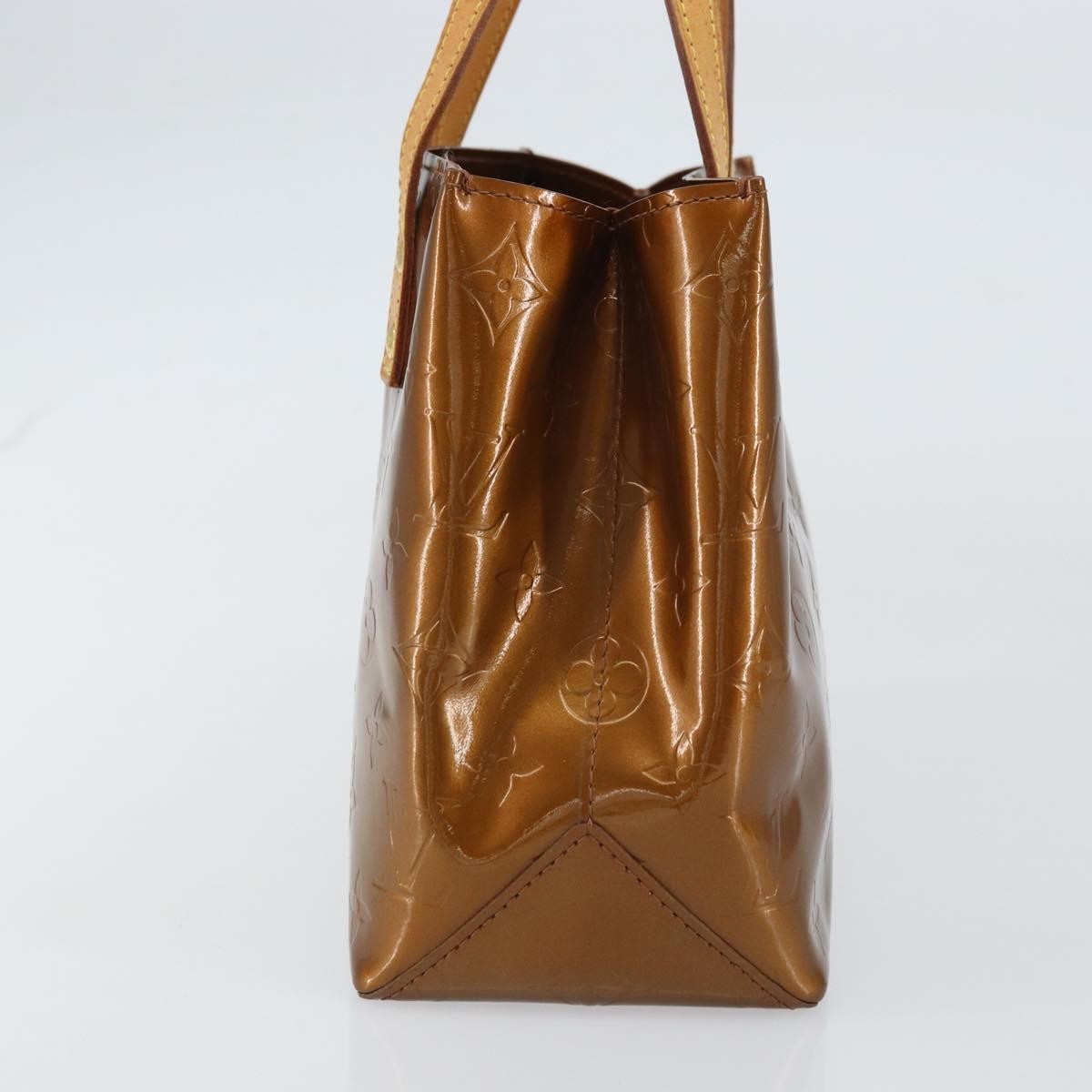 Louis Vuitton Reade Handbag Monogram Vernis Brown Patent_Leather Tote Bag Bag (Pre-Owned)