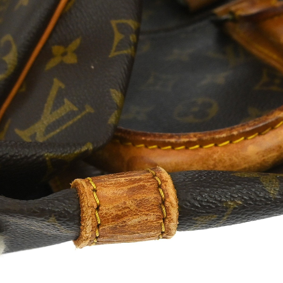 Louis Vuitton Keepall Bag Monogram Canvas Brown Canvas Travel Bag Bag (Pre-Owned)
