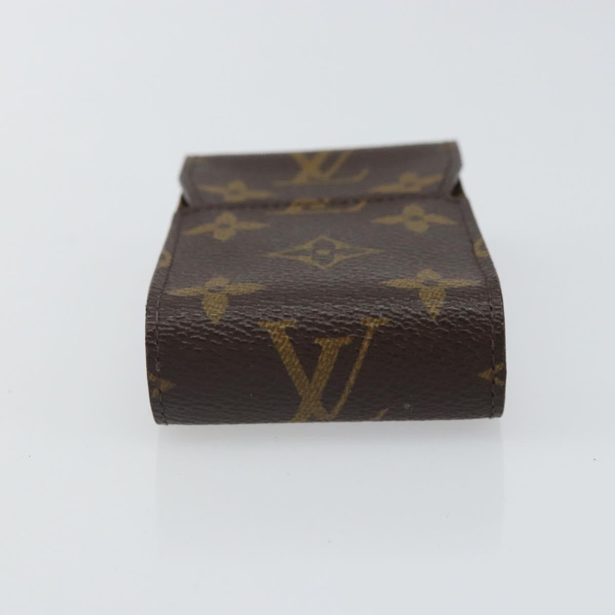Louis Vuitton Etui Cigarette Case Monogram Canvas Brown Canvas Wallets Accessory (Pre-Owned)