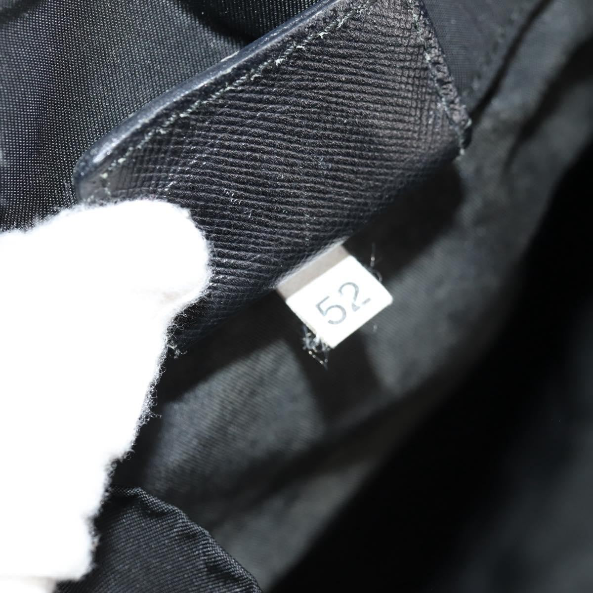 Prada Front Pocket Backpack Tessuto Black Nylon Backpack Bag (Pre-Owned)