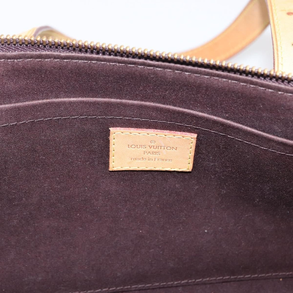 Louis Vuitton Rosewood Avenue Handbag Monogram Vernis Purple Patent_Leather Shoulder Bag Bag (Pre-Owned)
