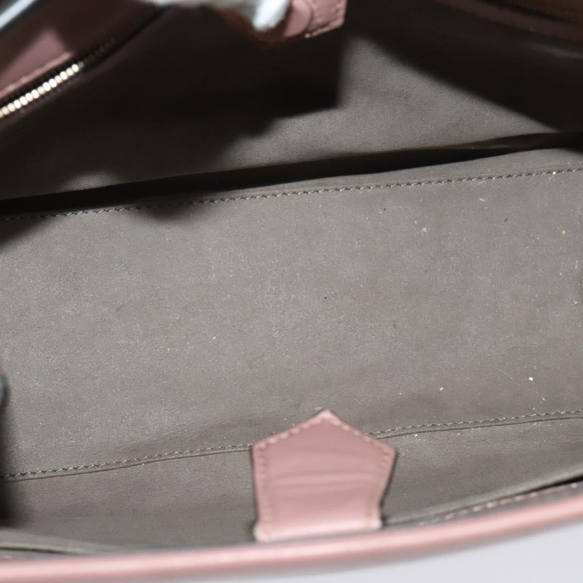 Fendi Runaway Bag Leather Pink Leather Bag (Pre-Owned)