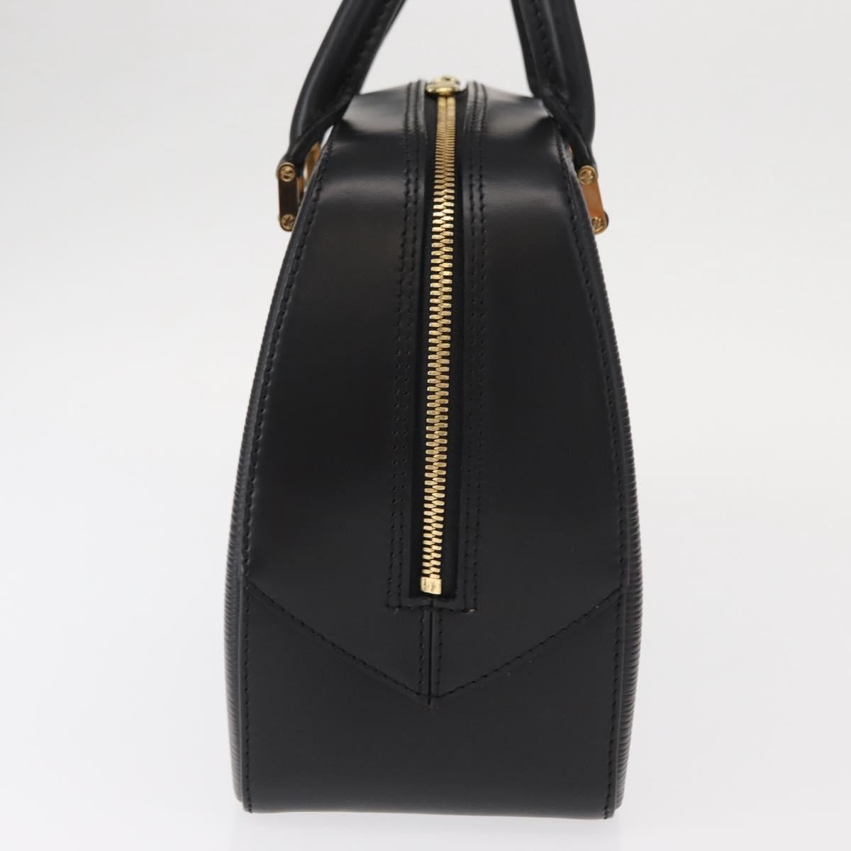 Louis Vuitton Sablons Handbag Epi Leather Black Leather Handbag (Pre-Owned)