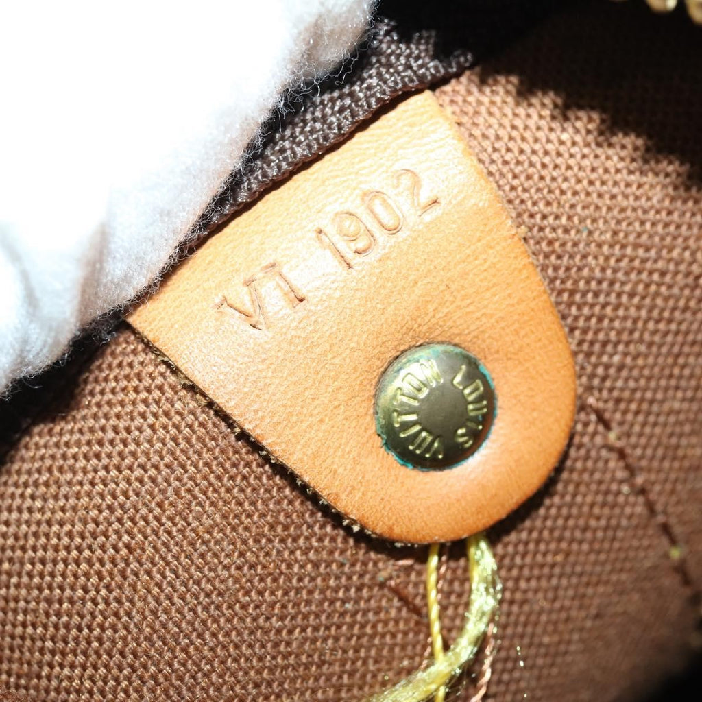 Louis Vuitton Keepall Bag Monogram Canvas Brown Canvas Travel Bag Bag (Pre-Owned)