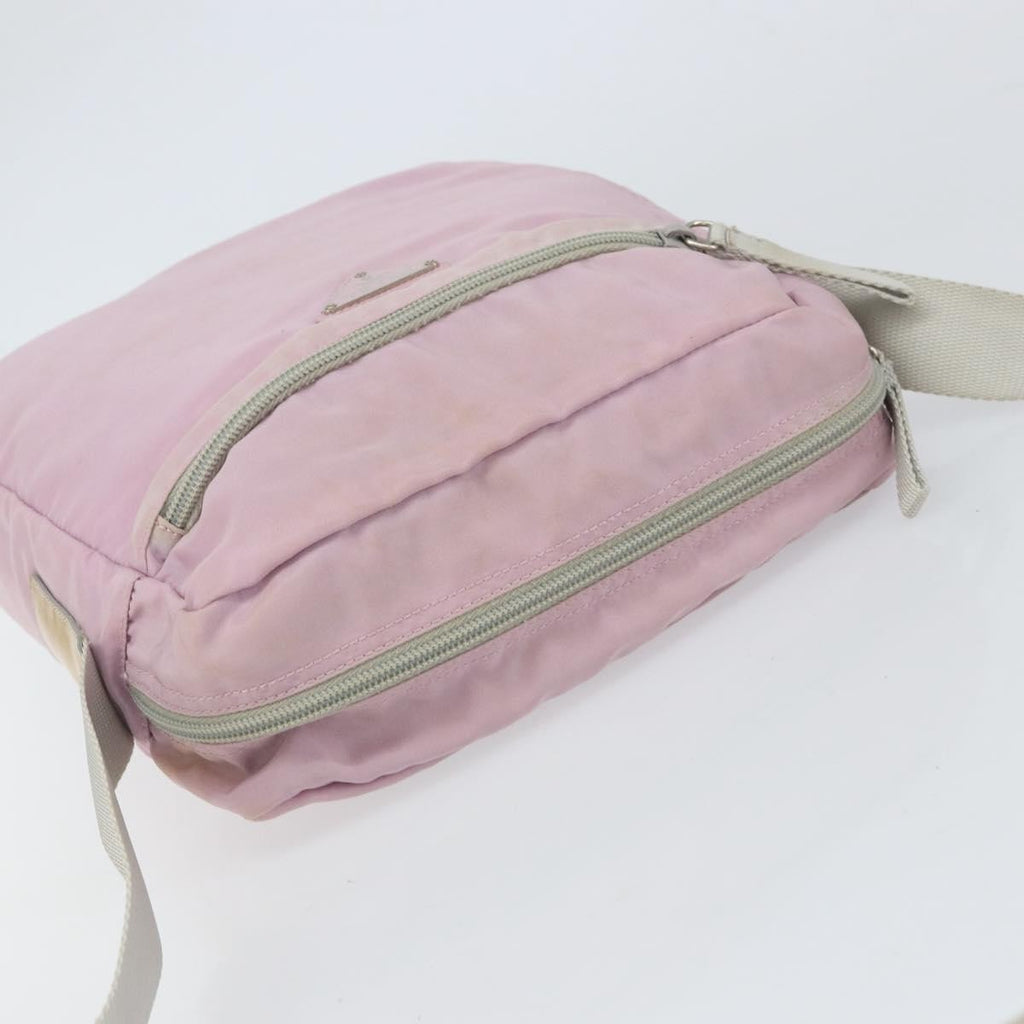Prada Vintage Shoulder Bag Tessuto Pink Nylon Shoulder Bag Bag (Pre-Owned)