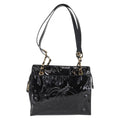 Chanel Vintage Timeless Chain Shoulder Bag Patent Black Patent_Leather Shoulder Bag Bag (Pre-Owned)