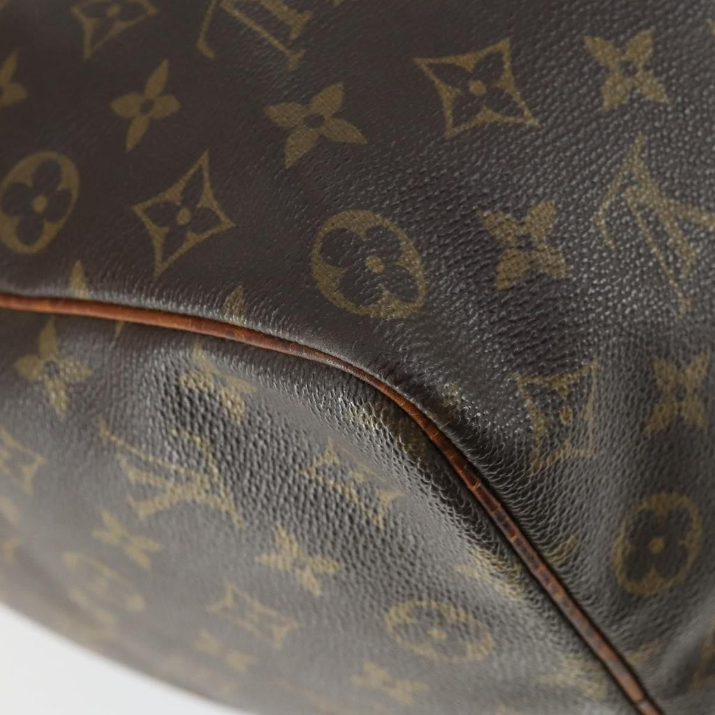 Louis Vuitton Keepall Bag Monogram Canvas Brown Canvas Travel Bag Bag (Pre-Owned)