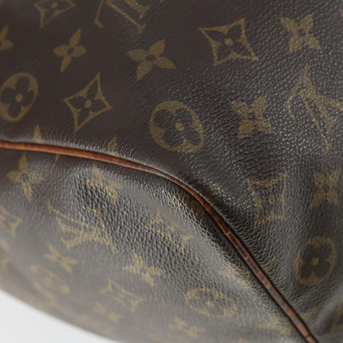 Louis Vuitton Keepall Bag Monogram Canvas Brown Canvas Travel Bag Bag (Pre-Owned)