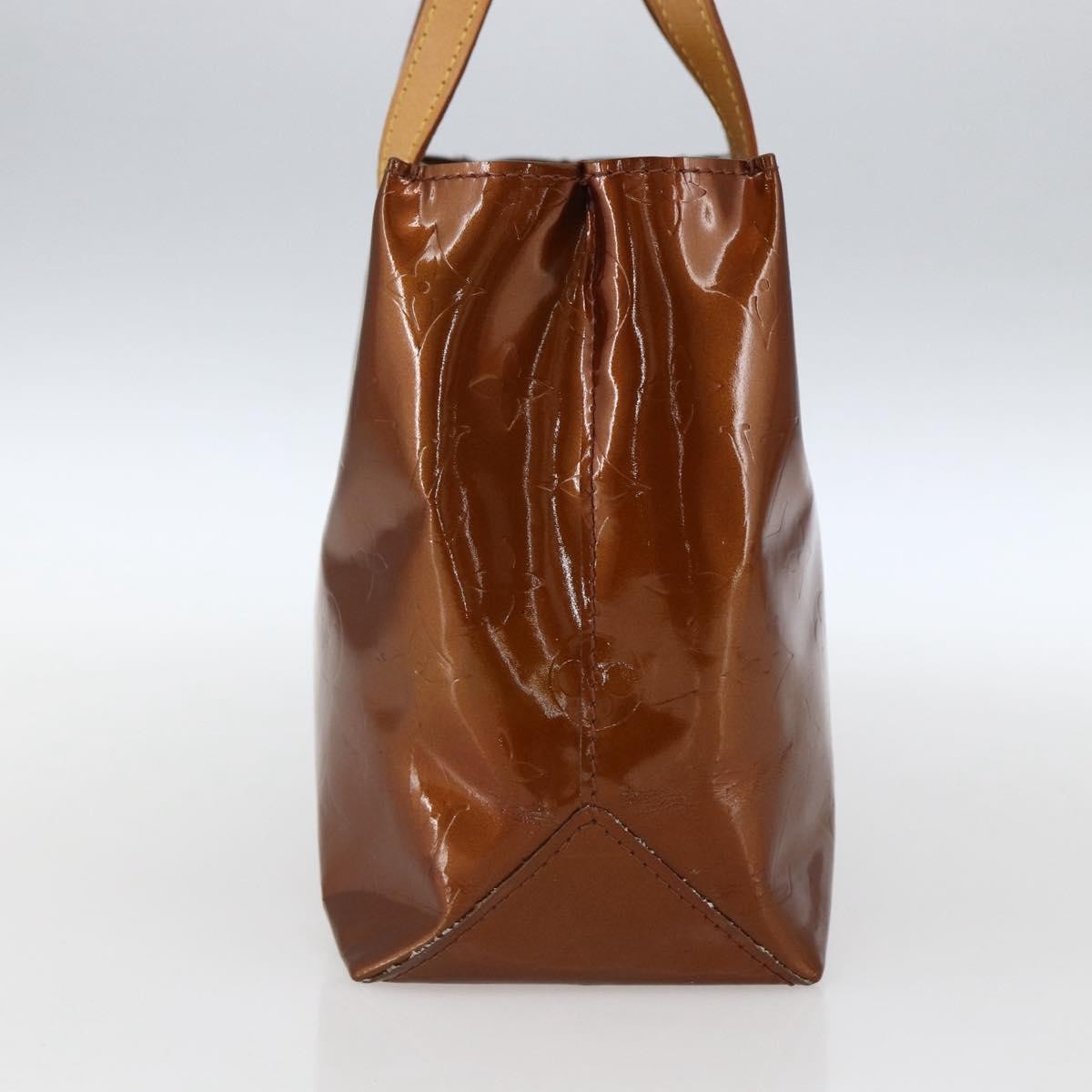 Louis Vuitton Reade Handbag Monogram Vernis Brown Patent_Leather Handbag (Pre-Owned)