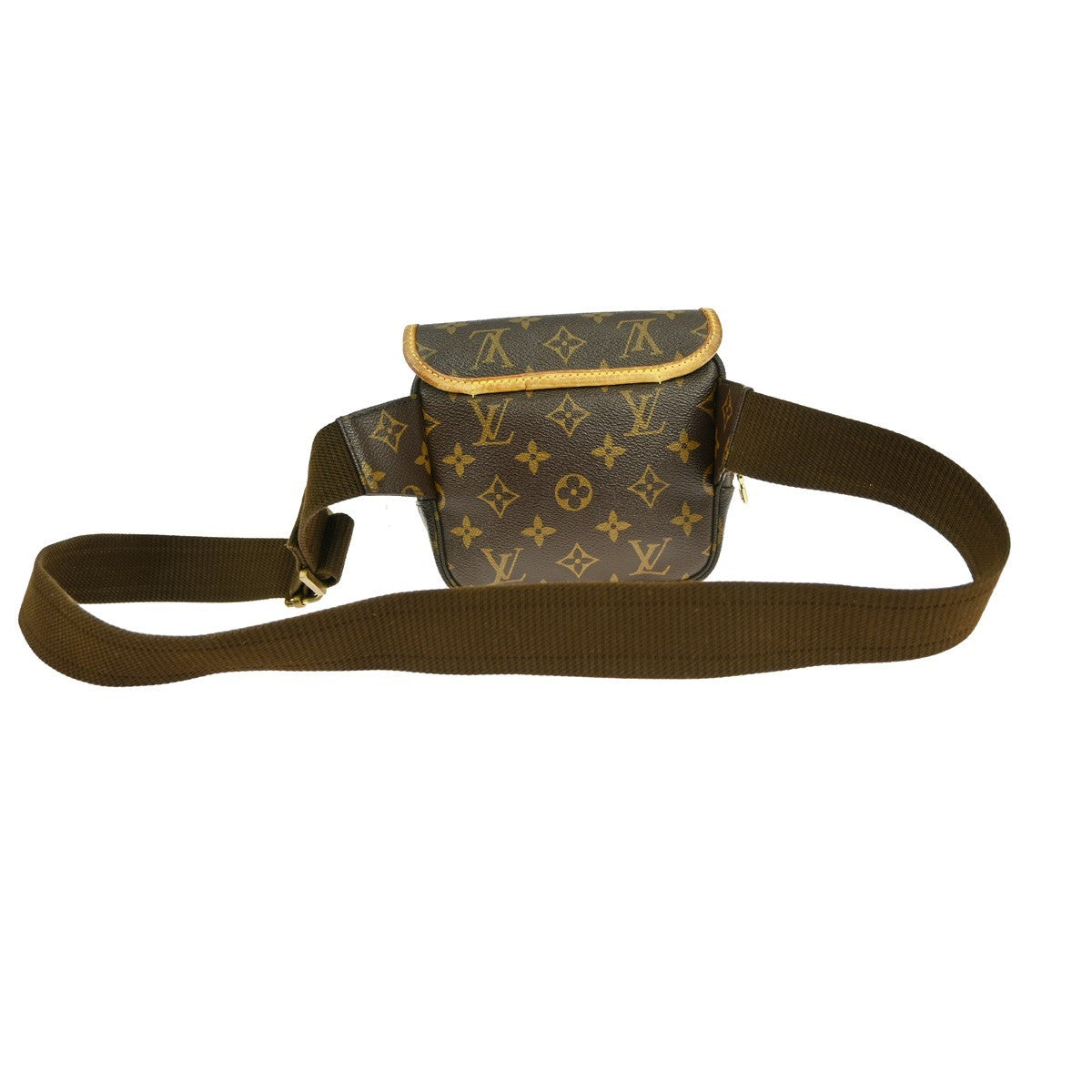 Louis Vuitton Bosphore Waist Bag Monogram Canvas Brown Canvas Clutche & Pouche Bag (Pre-Owned)