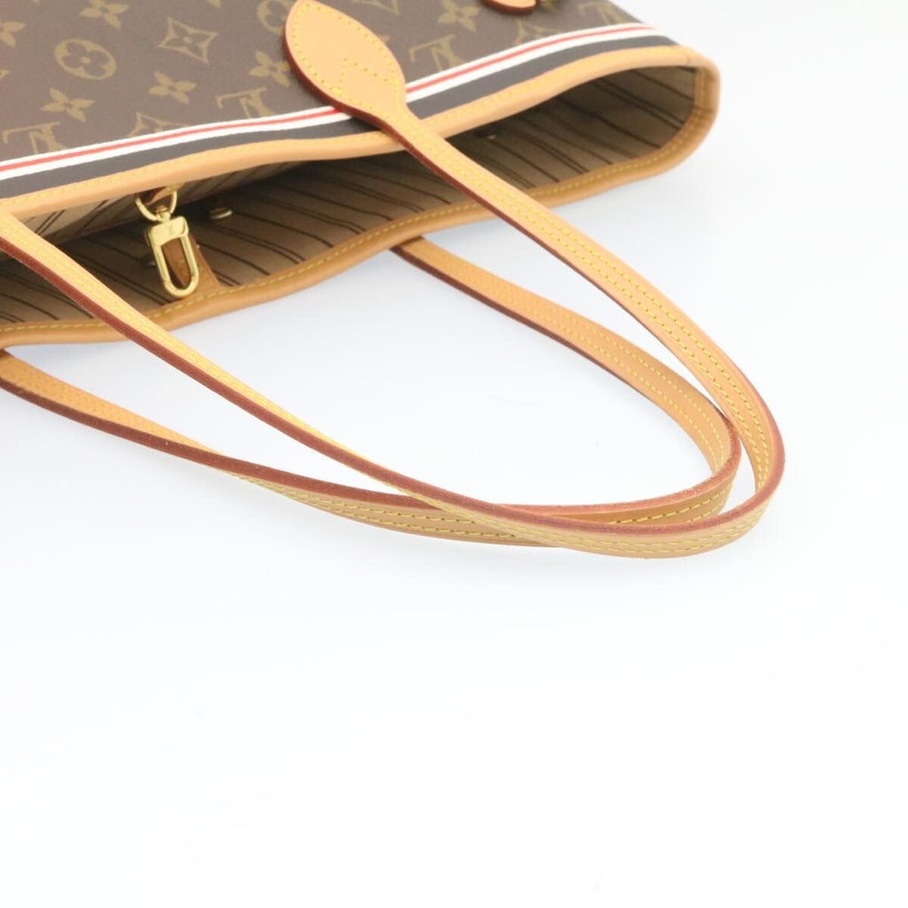 Louis Vuitton Neverfull Nm Tote Limited Edition Game On Monogram Canvas Brown Canvas Tote Bag Bag (Pre-Owned)
