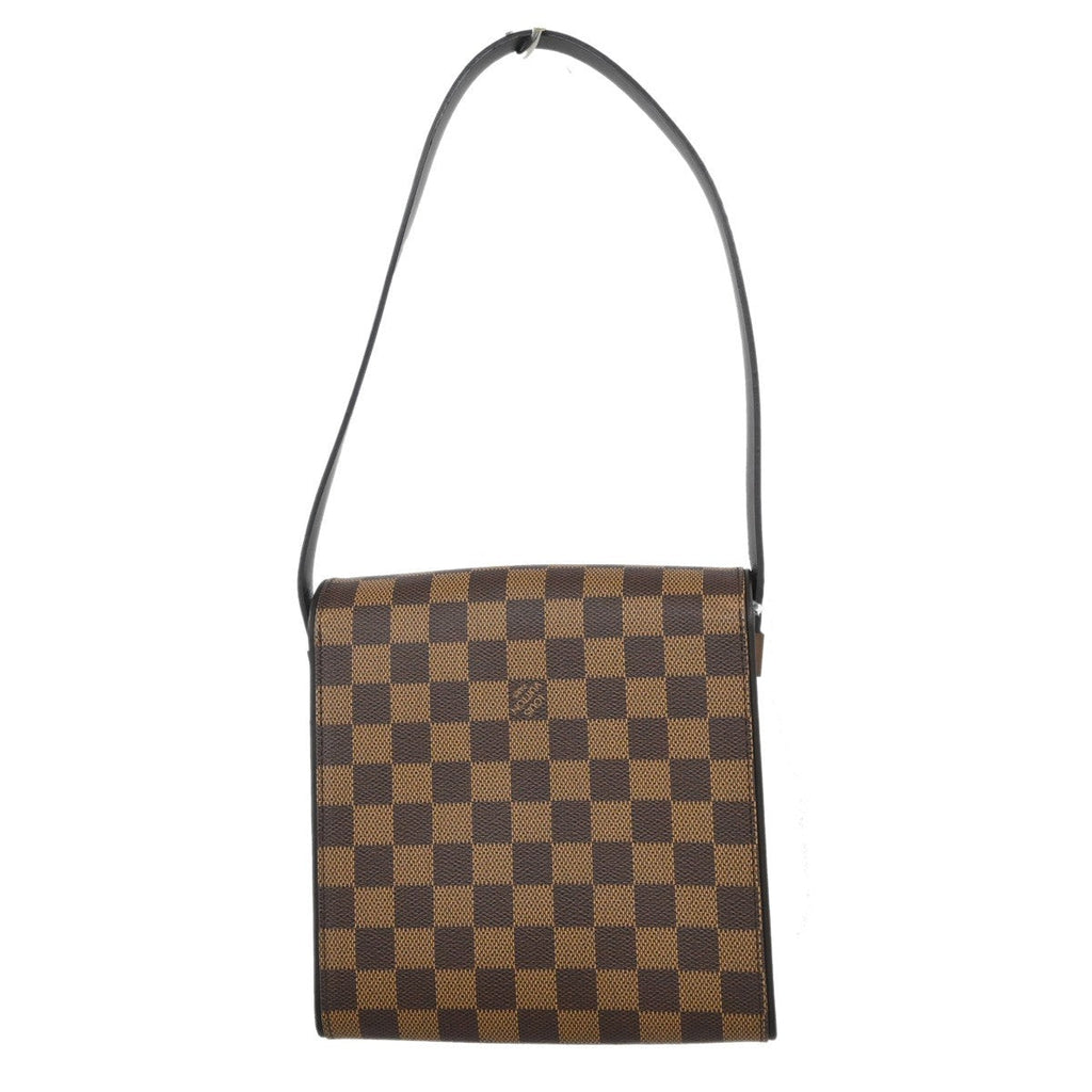 Louis Vuitton Tribeca Handbag Damier Brown Canvas Shoulder Bag Bag (Pre-Owned)