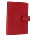 Louis Vuitton Agenda Cover Epi Leather Red Leather Wallets Accessory (Pre-Owned)