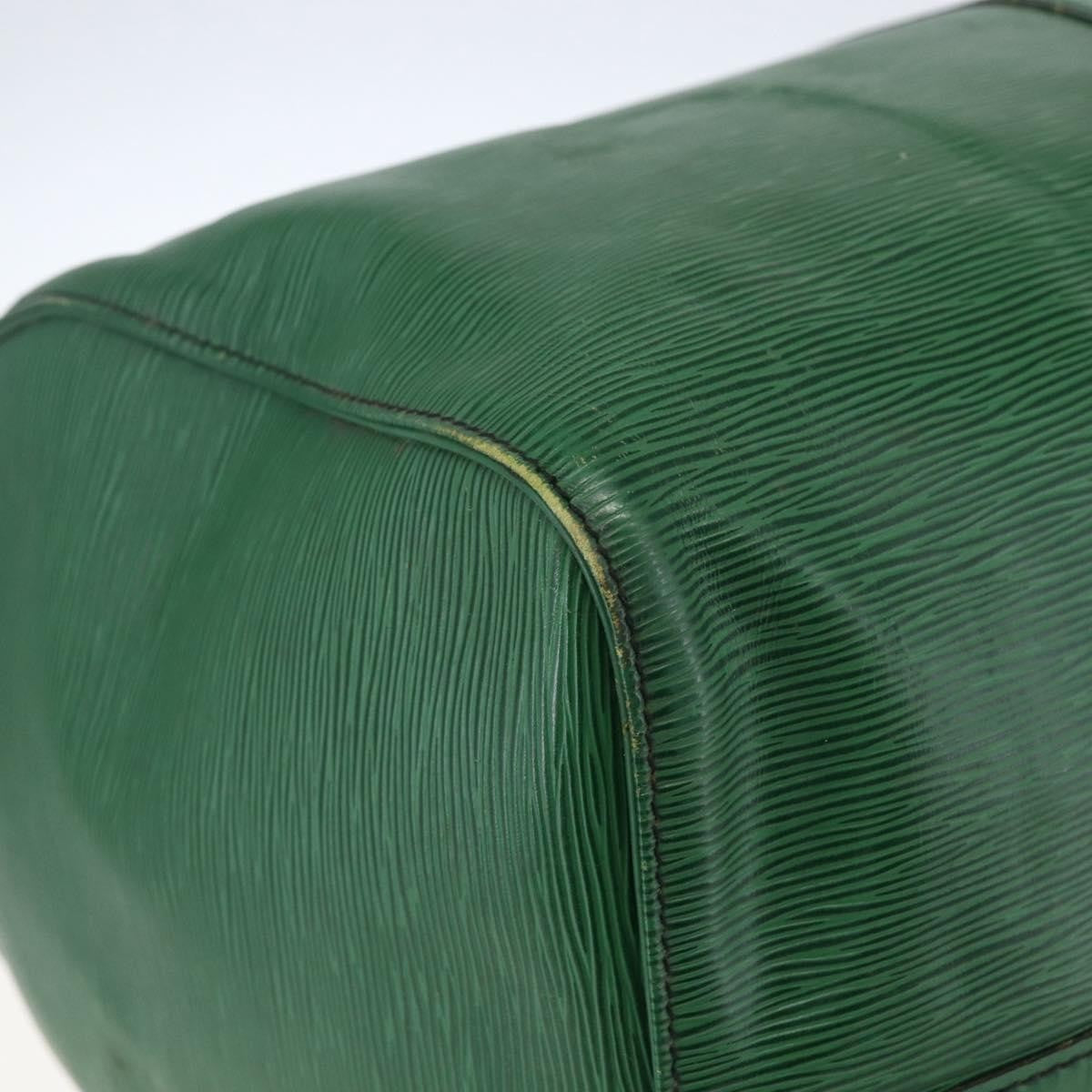 Louis Vuitton Keepall Bag Epi Leather Green Epi Leather Travel Bag Bag (Pre-Owned)