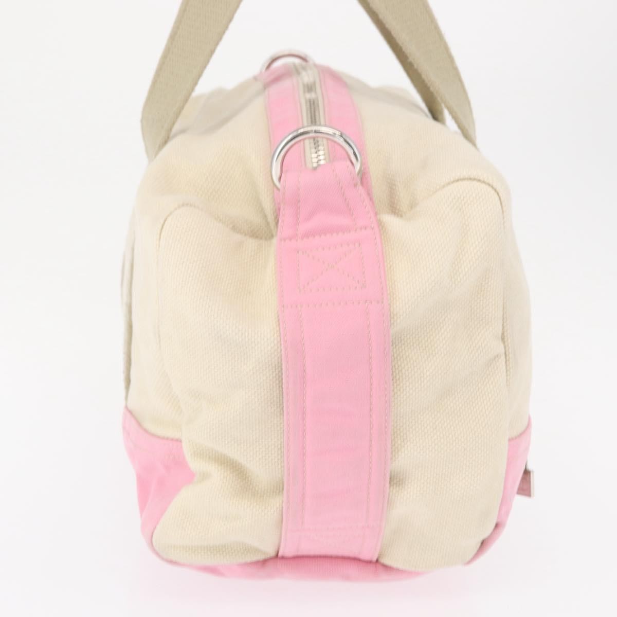 Chanel Sport Line Boston Ba Canvas Pink Canvas Travel Bag Bag (Pre-Owned)