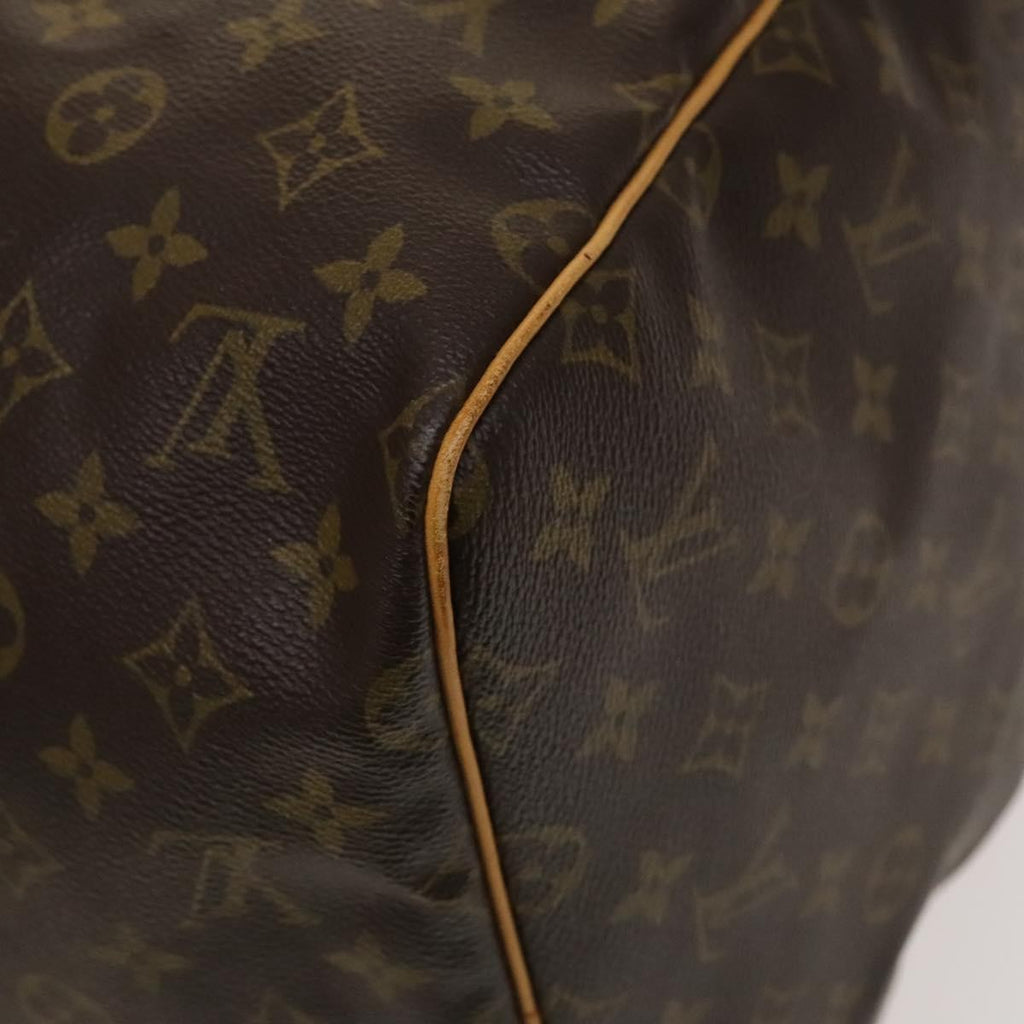 Louis Vuitton Keepall Bag Monogram Canvas Brown Canvas Travel Bag Bag (Pre-Owned)