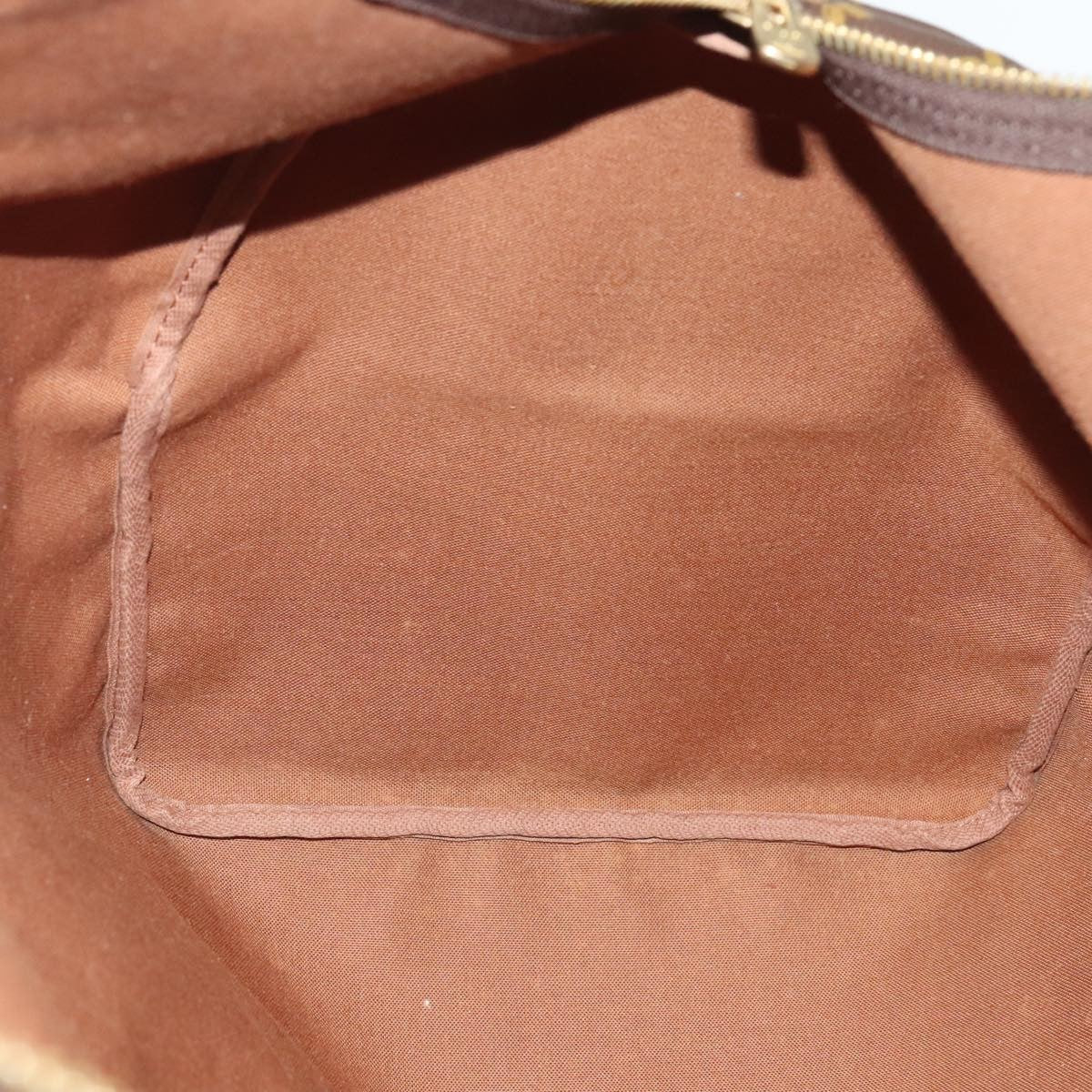 Louis Vuitton Keepall Bag Monogram Canvas Brown Canvas Travel Bag Bag (Pre-Owned)