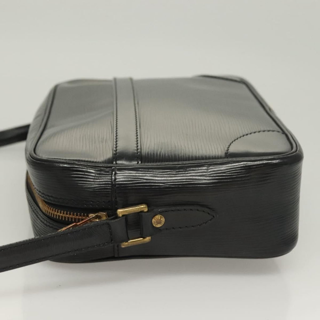 Louis Vuitton Trocadero Handbag Epi Leather Black Leather Shoulder Bag Bag (Pre-Owned)