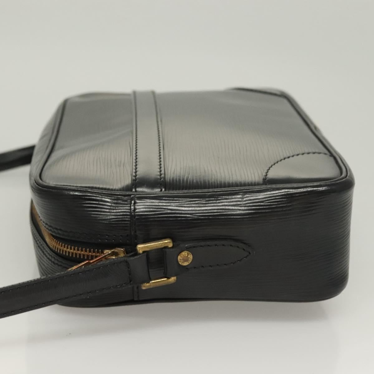 Louis Vuitton Trocadero Handbag Epi Leather Black Leather Shoulder Bag Bag (Pre-Owned)