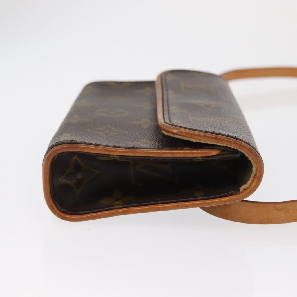 Louis Vuitton Florentine Waist Bag Monogram Canvas Brown Canvas Clutche & Pouche Bag (Pre-Owned)