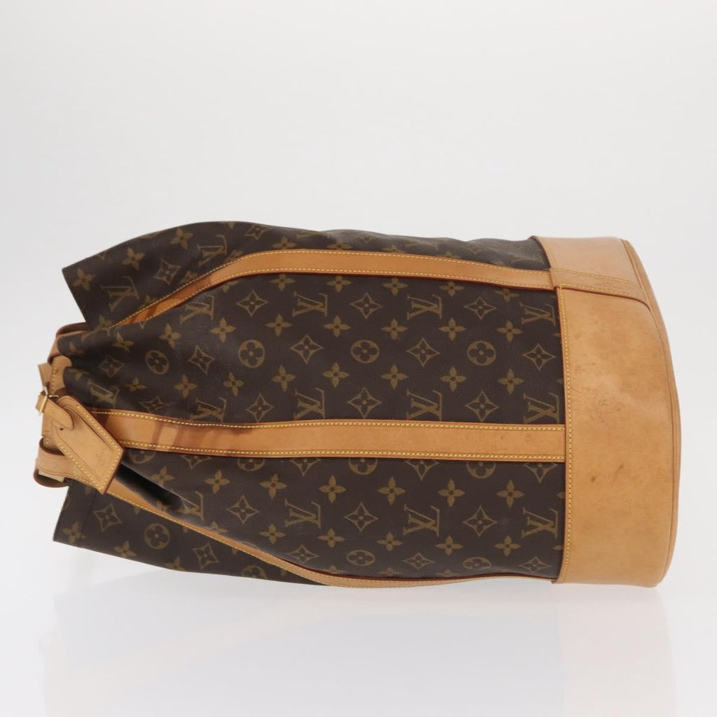 Louis Vuitton Randonnee Backpack Monogram Canvas Brown Canvas Shoulder Bag Bag (Pre-Owned)
