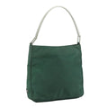 Prada Vintage Shoulder Bag Tessuto Green Nylon Shoulder Bag Bag (Pre-Owned)