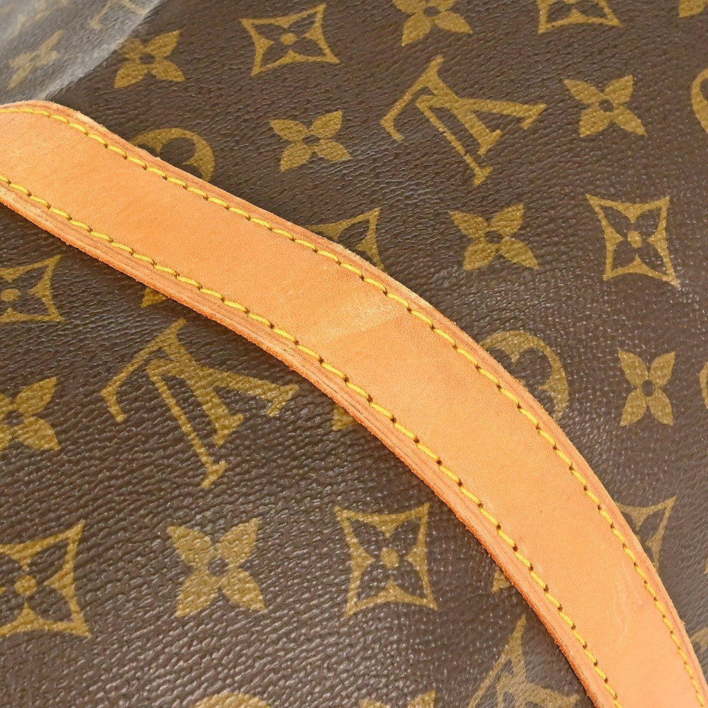 Louis Vuitton Keepall Bag Monogram Canvas Brown Canvas Travel Bag Bag (Pre-Owned)