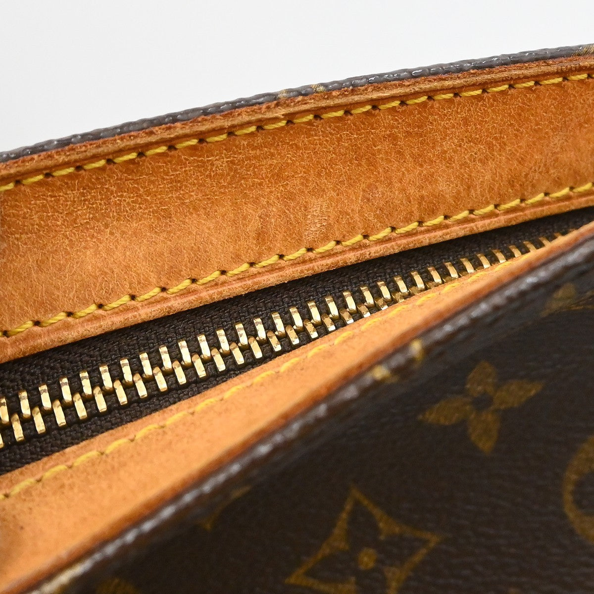Louis Vuitton Drouot Handbag Monogram Canvas Brown Canvas Shoulder Bag Bag (Pre-Owned)