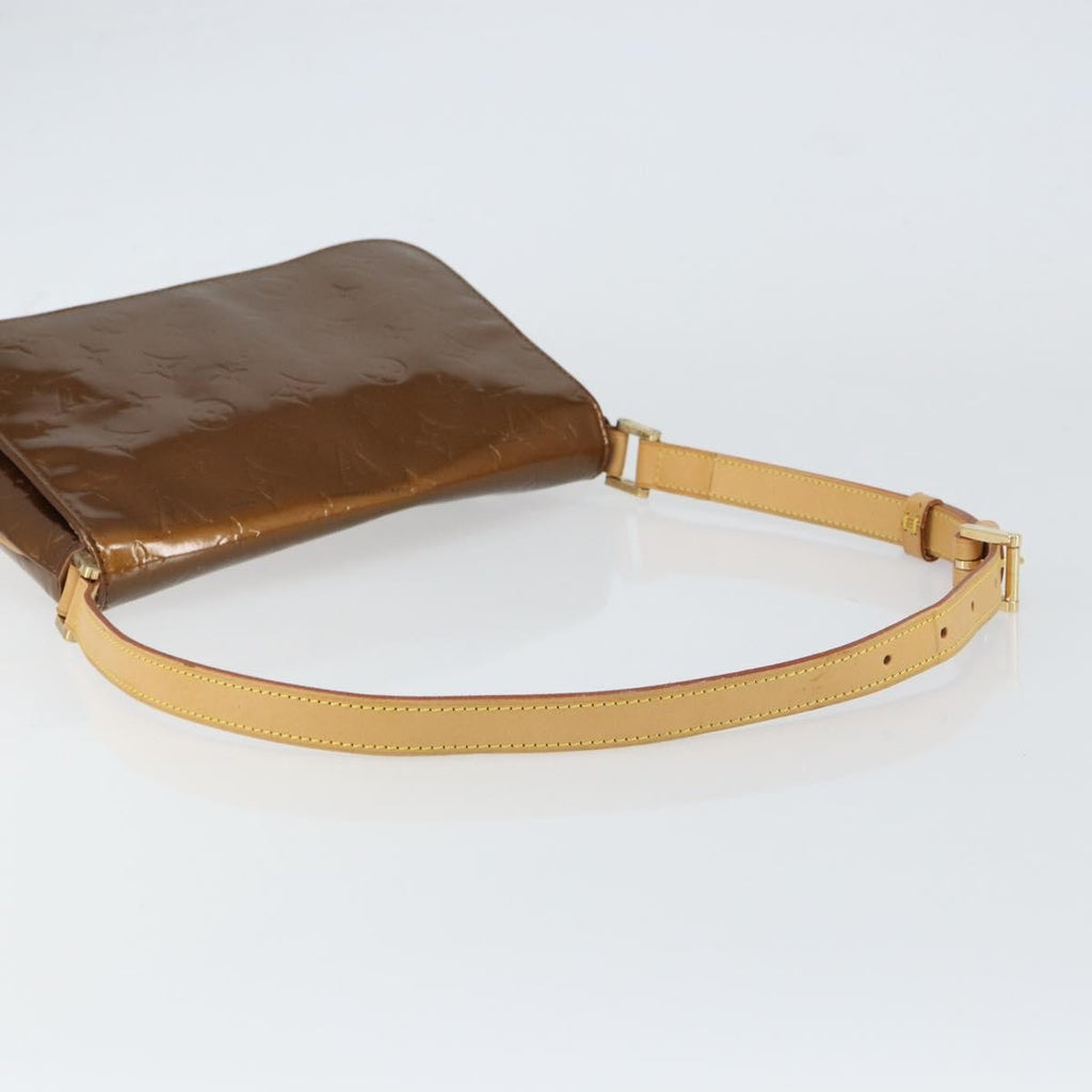 Louis Vuitton Thompson Street Handbag Monogram Vernis Brown Patent_Leather Shoulder Bag Bag (Pre-Owned)