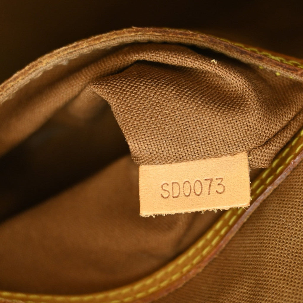 Louis Vuitton Alma Handbag Monogram Canvas Brown Canvas Handbag (Pre-Owned)