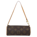 Louis Vuitton Papillon Pochette Monogram Canvas Brown Canvas Clutche & Pouche Bag (Pre-Owned)