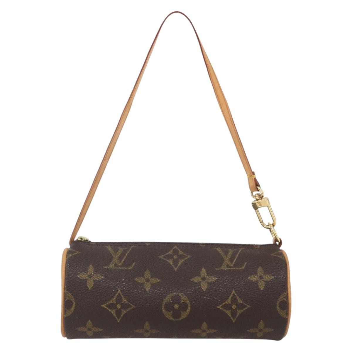 Louis Vuitton Papillon Pochette Monogram Canvas Brown Canvas Clutche & Pouche Bag (Pre-Owned)