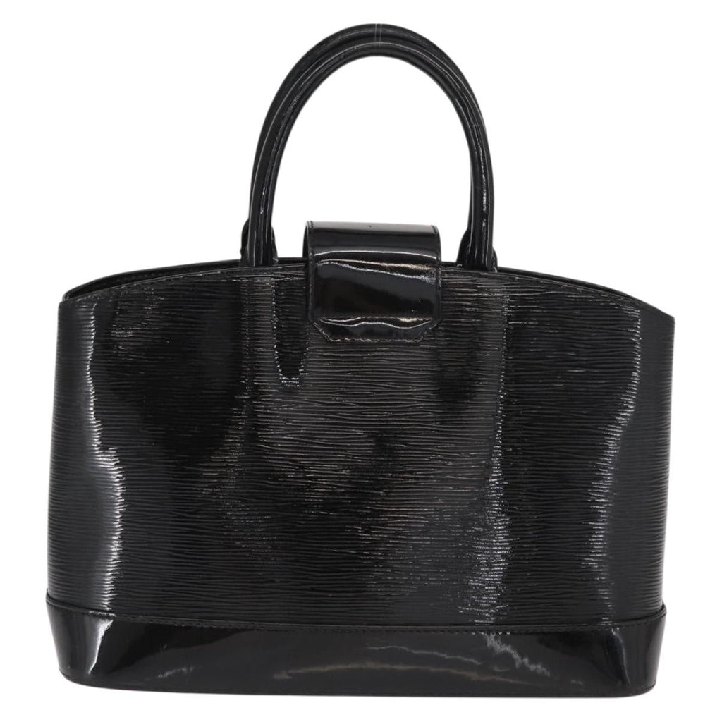 Louis Vuitton Mirabeau Handbag Electric Epi Leather Black Leather Handbag (Pre-Owned)