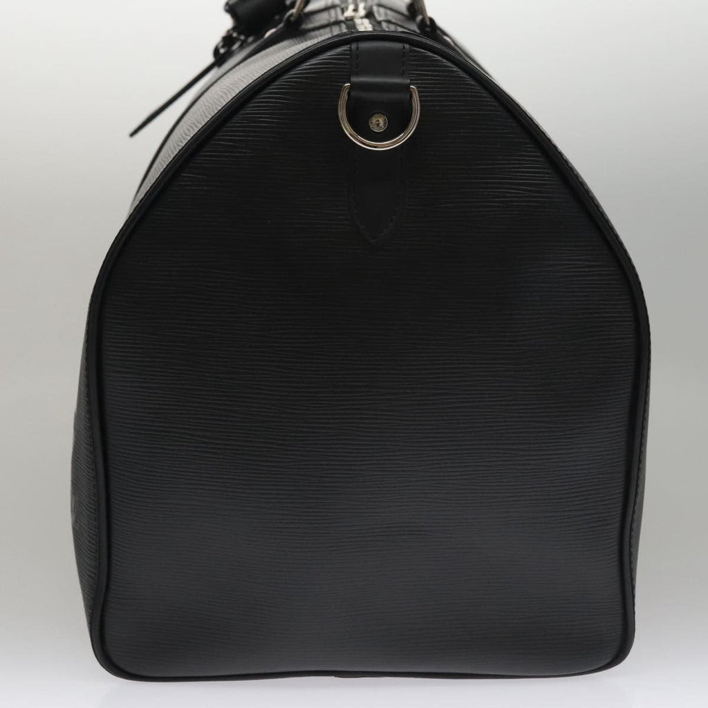 Louis Vuitton Keepall Bandouliere Bag Limited Edition Supreme Epi Leather Black Leather Bag (Pre-Owned)