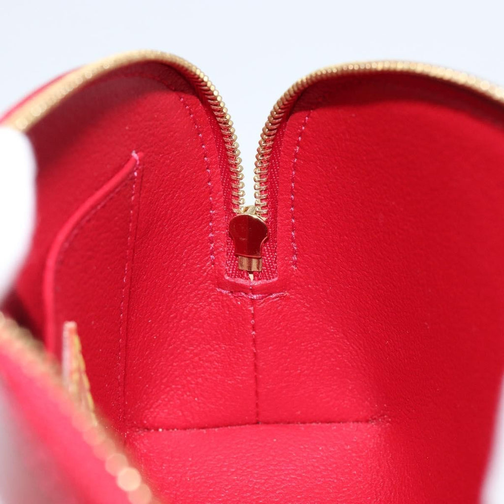 Louis Vuitton Cosmetic Pouch Limited Edition Monogram Vernis Rayures Red Patent_Leather Bag (Pre-Owned)