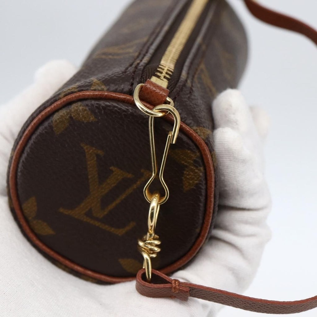 Louis Vuitton Papillon Pochette Monogram Canvas Brown Canvas Clutche & Pouche Bag (Pre-Owned)