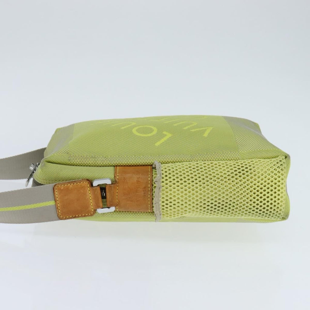 Louis Vuitton Cup Weathery Bag Damier Geant Canvas Yellow Canvas Shoulder Bag Bag (Pre-Owned)
