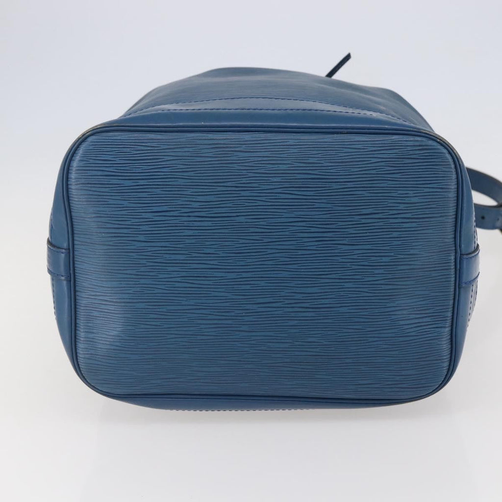 Louis Vuitton Noe Handbag Epi Leather Blue Leather Shoulder Bag Bag (Pre-Owned)