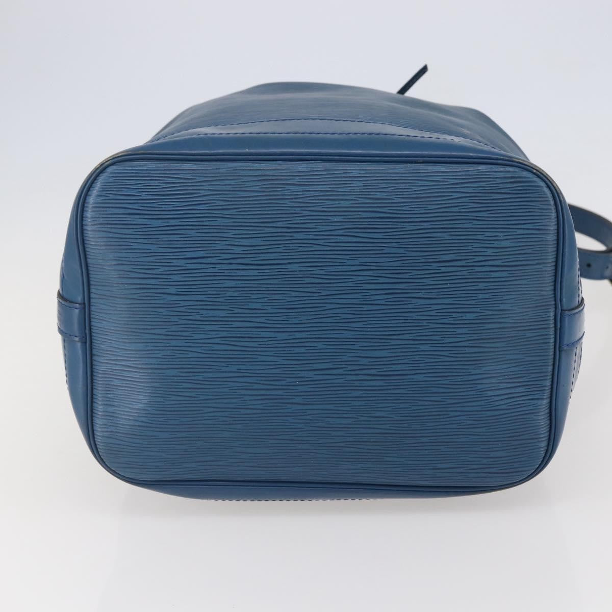 Louis Vuitton Noe Handbag Epi Leather Blue Leather Shoulder Bag Bag (Pre-Owned)