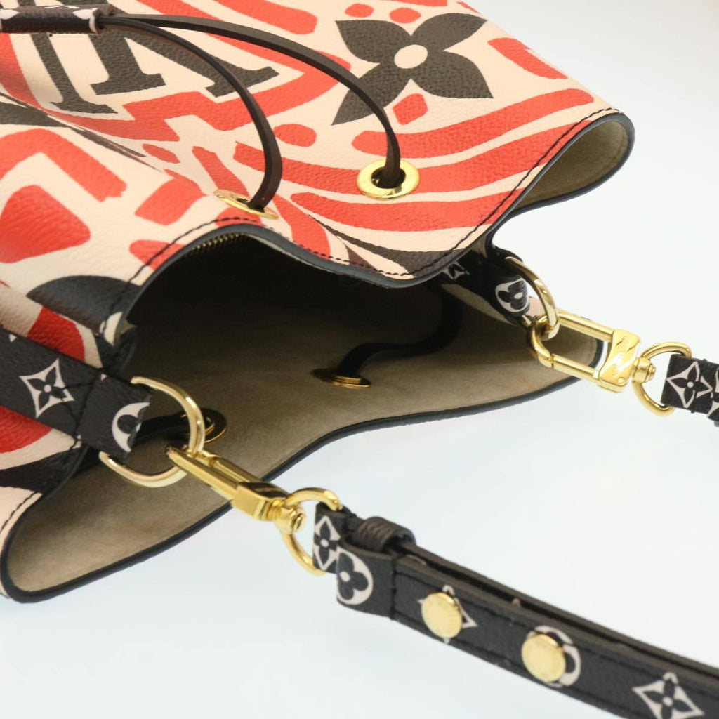 Louis Vuitton Neonoe Handbag Limited Edition Crafty Monogram Giant Red Canvas Bag (Pre-Owned)