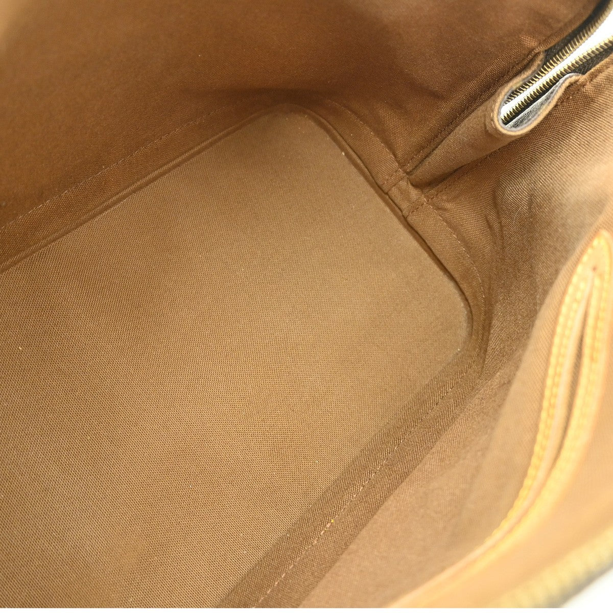 Louis Vuitton Alma Handbag Monogram Canvas Brown Canvas Handbag (Pre-Owned)