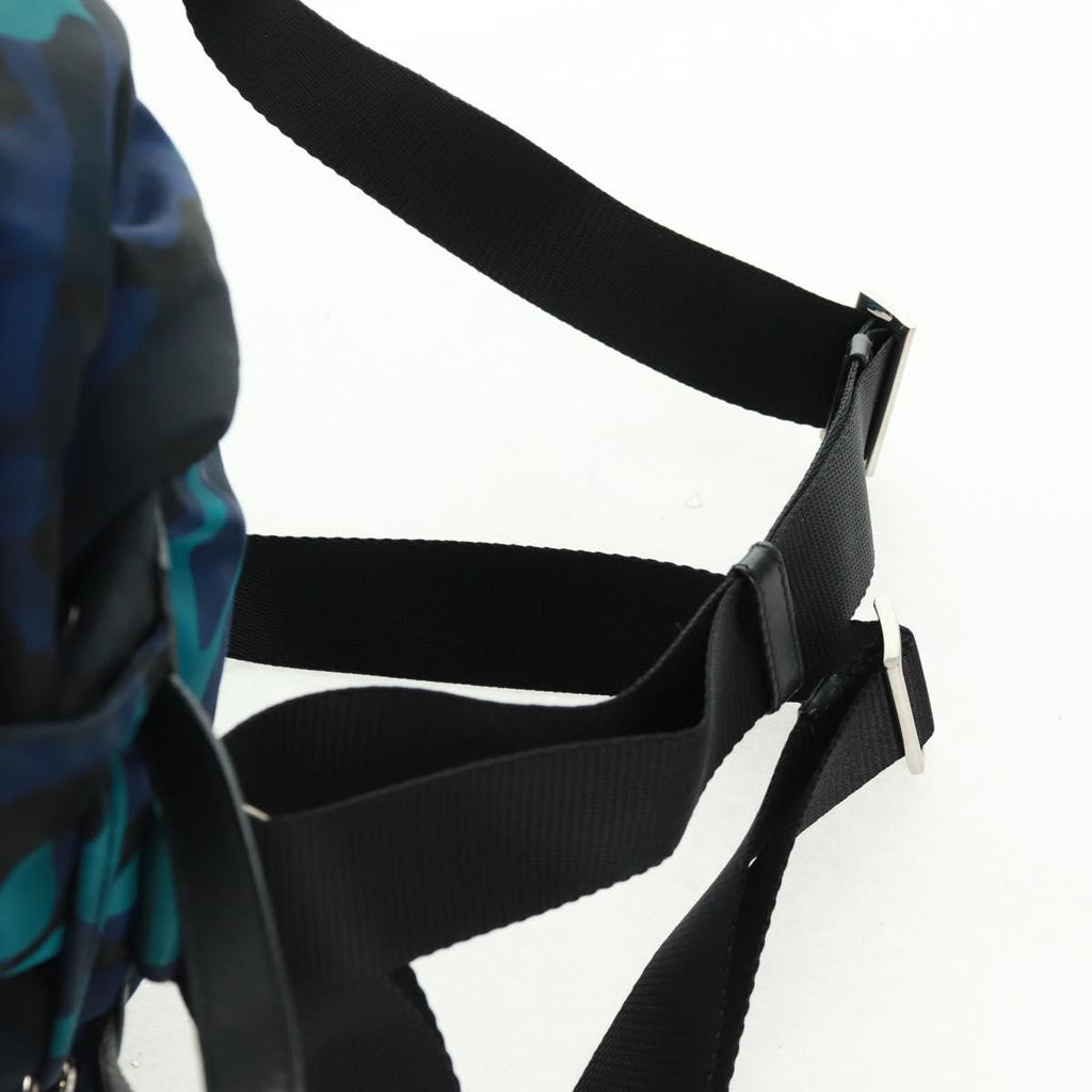 Prada Camouflage Backpack Tessuto Multicolour Nylon Backpack Bag (Pre-Owned)