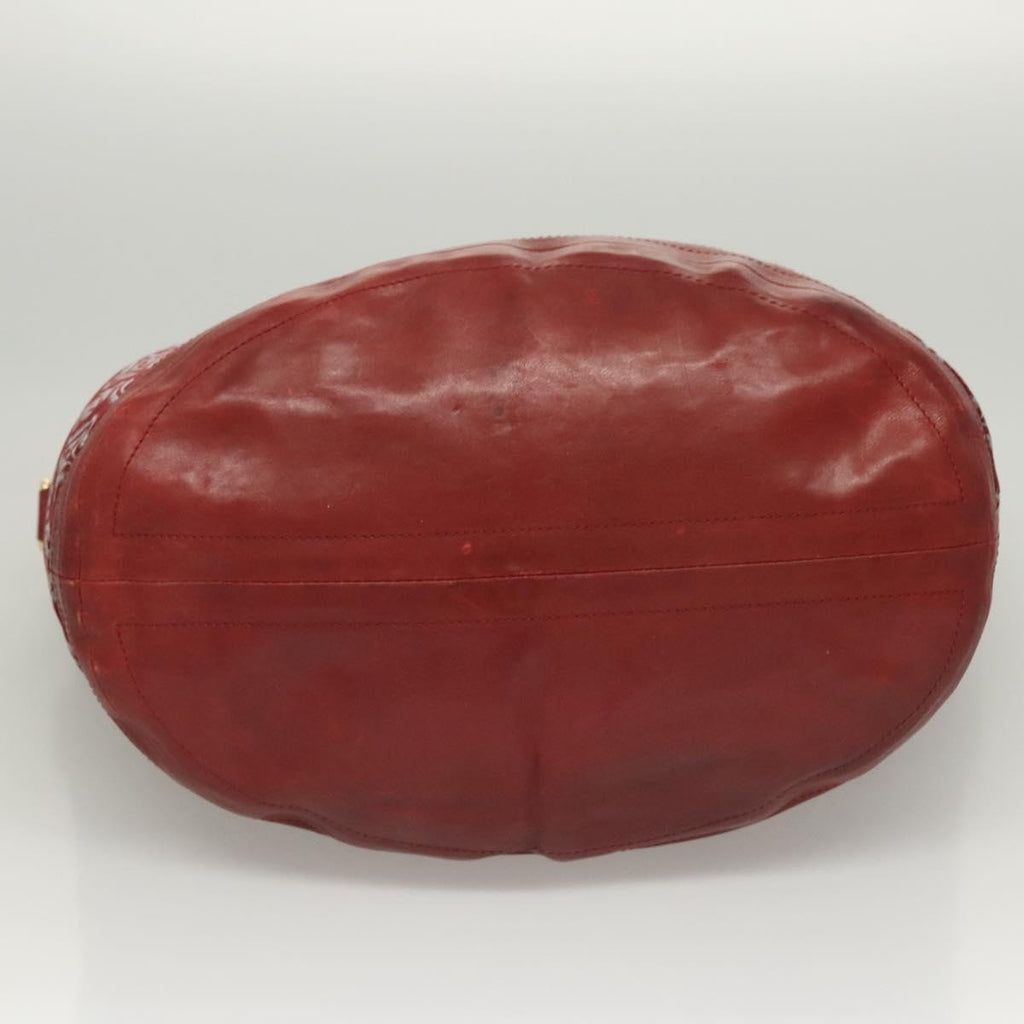 Louis Vuitton Aviator Handbag Limited Edition Monogram Jacquard Burgundy Canvas Handbag (Pre-Owned)