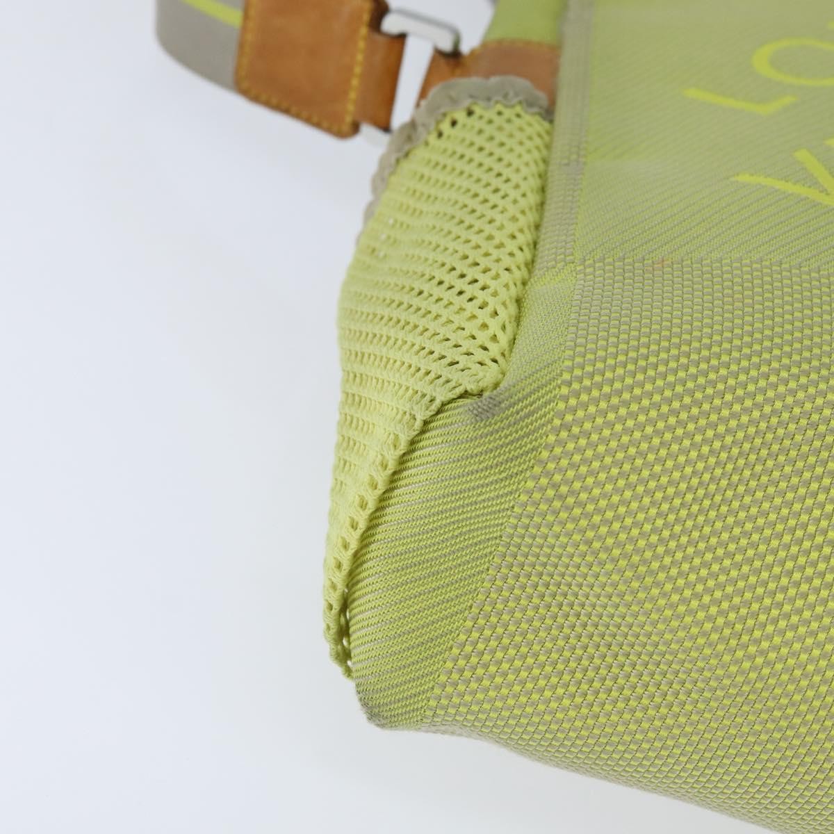 Louis Vuitton Cup Weathery Bag Damier Geant Canvas Yellow Canvas Shoulder Bag Bag (Pre-Owned)