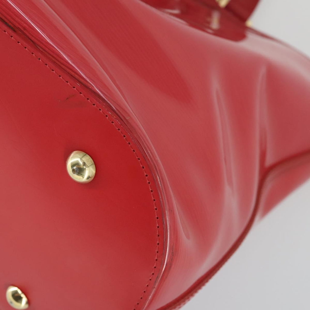 Louis Vuitton Plage Lagoon Bay Handbag Vinyl Epi Leather Red Plastic Tote Bag Bag (Pre-Owned)