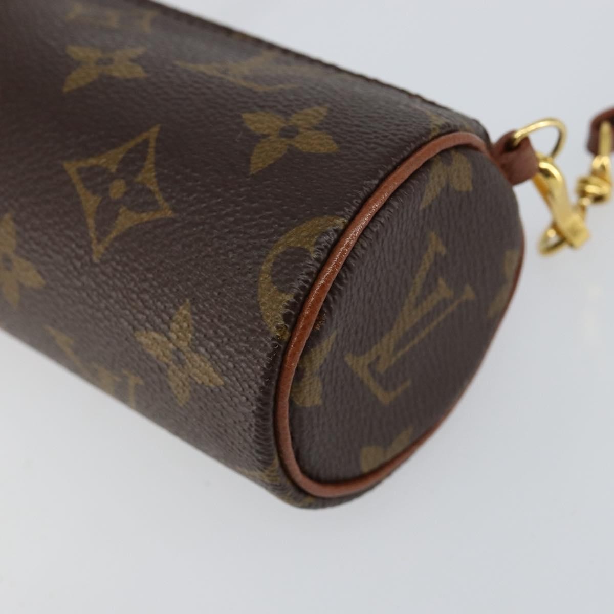 Louis Vuitton Papillon Pochette Monogram Canvas Brown Canvas Clutche & Pouche Bag (Pre-Owned)